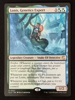 1x MTG Lonis, Genetics Expert - Ravnica: Clue Edition (CLU) #37 - Magic - Image 1