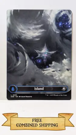 Magic The Gathering: Edge of Eternities Borderless Land Lot - Image 2