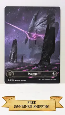 Magic The Gathering: Edge of Eternities Borderless Land Lot - Image 5