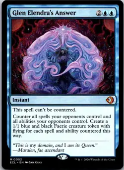 Glen Elendra's Answer M Lorwyn Eclipsed 52 NM - Image 1