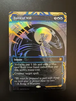 FOIL Force of Will - Secrets of Strixhaven: Mystical Archive SOA MTG N/NM - Image 2