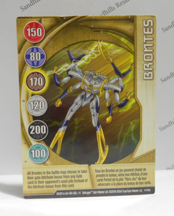 Bakugan Card - Brontes - Gold Gate Card - BA361a - 14/48e - 2008 - Image 1