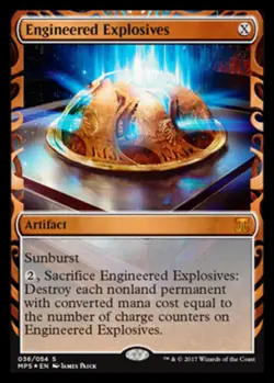[1x] Engineered Explosives - Foil Near Mint, English Kaladesh & Aether Revolt In - Image 1