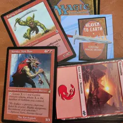 COMMANDER MAGIC DECK 100 Cards = Magic the gathering OLD Krenko Mob Boss GOBLINS - Image 1