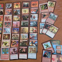 COMMANDER MAGIC DECK 100 Cards = Magic the gathering OLD Krenko Mob Boss GOBLINS - Image 2