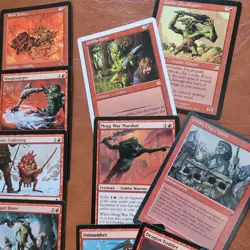 COMMANDER MAGIC DECK 100 Cards = Magic the gathering OLD Krenko Mob Boss GOBLINS - Image 4