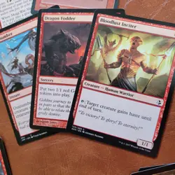 COMMANDER MAGIC DECK 100 Cards = Magic the gathering OLD Krenko Mob Boss GOBLINS - Image 5