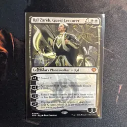 Mtg Ral Zarek, Guest Lecturer - Secrets Of Strixhaven + Bonus Foils - Image 3