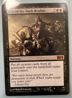 Rise of the Dark Realms, Core 2014, LP Light Play, Magic the Gathering MTG - Image 1