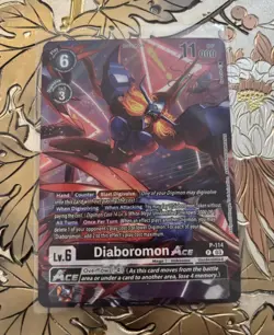Digimon Card Game Diaboromon ACE P-114 Diaboromon Tamer Goods Alt Art Promo - Image 1