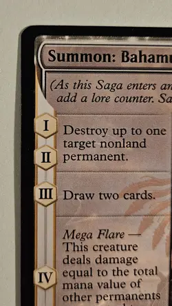 Bahamut - Mythic Rare NM - MTG Final Fantasy ⚔B&B - Image 2