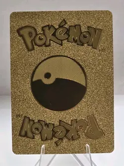 Pokemon Lucario GX 210hp Gold Foil Fan Art Collector Card Rainbow - Image 2