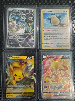 Pokemon Vivid Voltage Card Lot Snorlax Promo (4 Cards in Total) - Image 1
