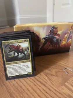 Gishath, Sun's Avatar Ixalan Card Magic the Gathering Optimized Commander Deck - Image 1