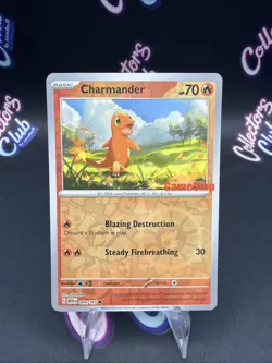 Charmander - (GameStop Exclusive) 004/165 Miscellaneous Cards & Products Reverse - Image 1