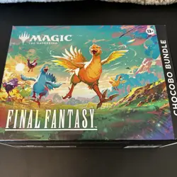 MAGIC THE GATHERING MTG FINAL FANTASY CHOCOBO BUNDLE BOX NEW SEALED IN HAND - Image 1