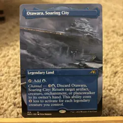 Otawara, Soaring City Borderless Non-Foil 414 R MTG(NEO) - Image 1