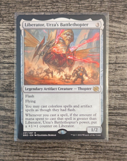 MTG: Liberator, Urza's Battlethopter (The Brothers War)(RARE) - Image 1