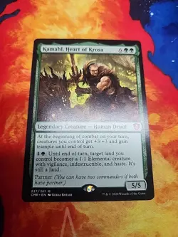 Kamahl, Heart of Krosa - Commander Legends (CMR - MP - Image 1
