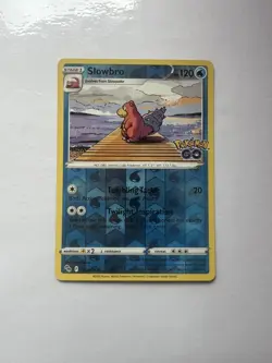 Slowbro 020/078 - Pokemon Go - Uncommon - Reverse Holo - Pokemon Card TCG - Image 1