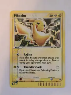 Pikachu 012 EX Series Collector's Tin Nintendo HoloPromo Pokemon TCG Ereader - Image 1