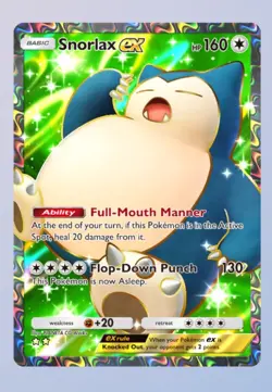 Snorlax EX (EN) - Full Art - Pokemon TCG Pocket PTCGP - Eevee Grove - Image 1