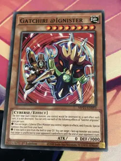 Gatchiri @Ignister - MP21-EN093 - Common 1st Edition Yugioh - Image 1