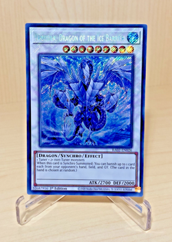 Yugioh / Trishula Dragon of the Ice Bar / RA02-EN026 / Secret Rare / 1st Edition - Image 1