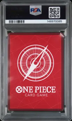 2025 ONE PIECE ST29 #001 EGGHEAD B&W MONKEY D. LUFFY LEADER PARALLEL PSA 10 - Image 2