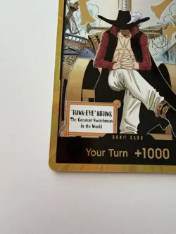 One Piece CCG OP14 Gold DON!! Dracule Mihawk - Near Mint English - Image 4