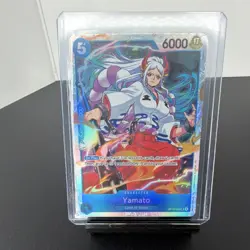 Namco Yamato OP13-054 Carrying On His Will Super Rare Foil 6000 Power - Image 1