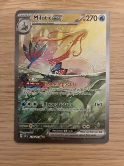 Pokemon TCG Milotic EX Special Illustration Rare Card 237/191 Surging Sparks NM - Image 1