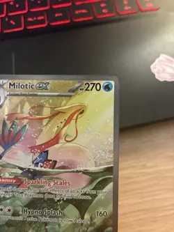 Pokemon TCG Milotic EX Special Illustration Rare Card 237/191 Surging Sparks NM - Image 2