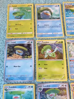 LOTAD, LOMBRE, & LUDICOLO BUNDLE OF POKEMON CARDS - Image 2