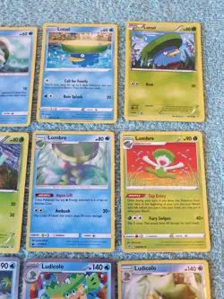 LOTAD, LOMBRE, & LUDICOLO BUNDLE OF POKEMON CARDS - Image 3