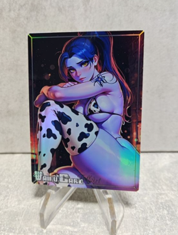 Widowmaker Trading Card Waifu Goddess Story Anime Girl holo Karte Manga Full - Image 1