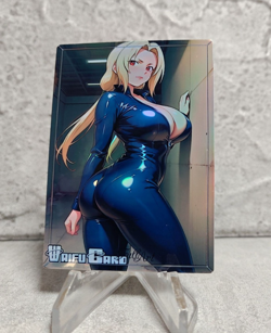 Tsunade Trading Card Waifu Goddess Story Anime Girl holo Karte Manga Full Art - Image 1