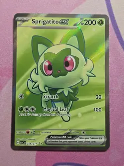 Sprigatito ex 251/217 ME: Ascended Heroes Ultra Rare Pokemon Card NM - Image 1