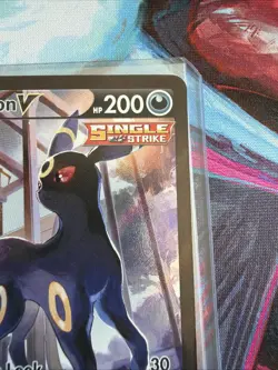 Umbreon V TG22/TG30 Ultra Rare Full Art Holo Single Strike Pokemon TCG Card NM - Image 3