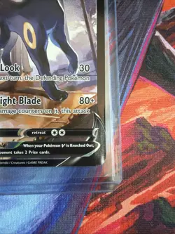 Umbreon V TG22/TG30 Ultra Rare Full Art Holo Single Strike Pokemon TCG Card NM - Image 4