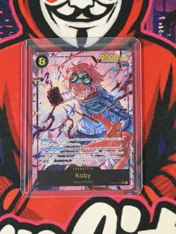 One Piece Card Game Fist of Divine Speed Koby (Alt Art) OP11-119 SEC English NM - Image 2