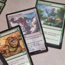 Deck of Magic Commander Cards =***Yargle and Multani*** DEATHTOUCH Forced Blocks - Image 4
