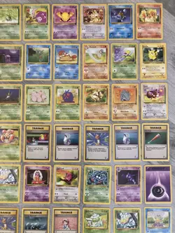 Pokemon Vintage WOTC Non Holo mixed sets, jungle, base etc Card Bundle 78 Cards - Image 4