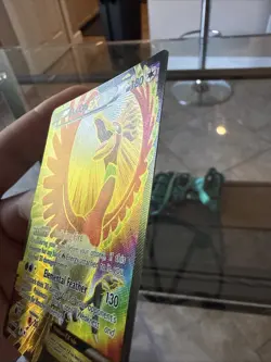 Pokemon TCG Ho-Oh EX Full Art Ultra Holo Rare Card 121/122 XY Breakpoint - Image 4