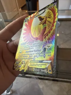 Pokemon TCG Ho-Oh EX Full Art Ultra Holo Rare Card 121/122 XY Breakpoint - Image 5