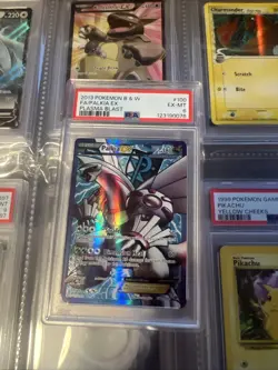 Pokemon Card Palkia EX Full Art 100/101 Plasma Blast ENG inglese EX-Mint PSA 6 - Image 1