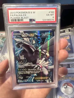 Pokemon Card Palkia EX Full Art 100/101 Plasma Blast ENG inglese EX-Mint PSA 6 - Image 5