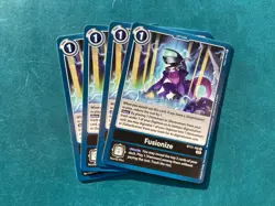 Fusionize BT11-105 Playset Dimensional Phase Digimon Card Game x4 - Image 1