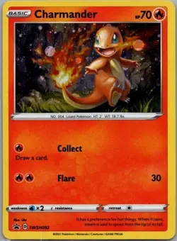 Charmander - Holo SWSH: Sword & Shield Promo Cards SWSH092 - Image 1