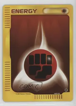 Fighting Energy Pokemon e-Card Series Expedition #160 2002 - Image 1